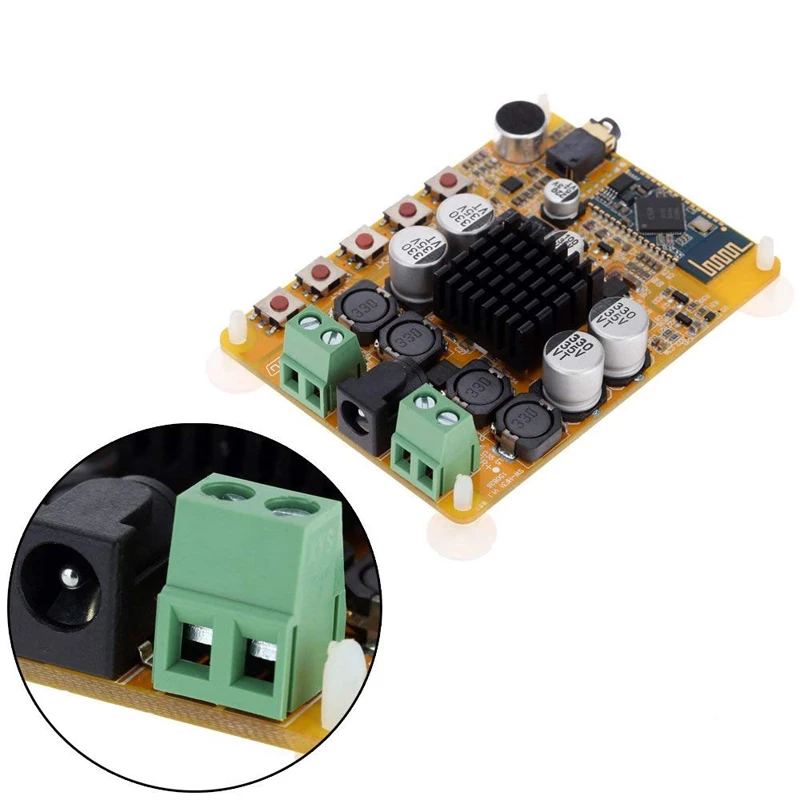 TDA7492 беспроводной Bluetooth 4 0 стерео усилитель платы модуля 2x50 Вт двухканальный с