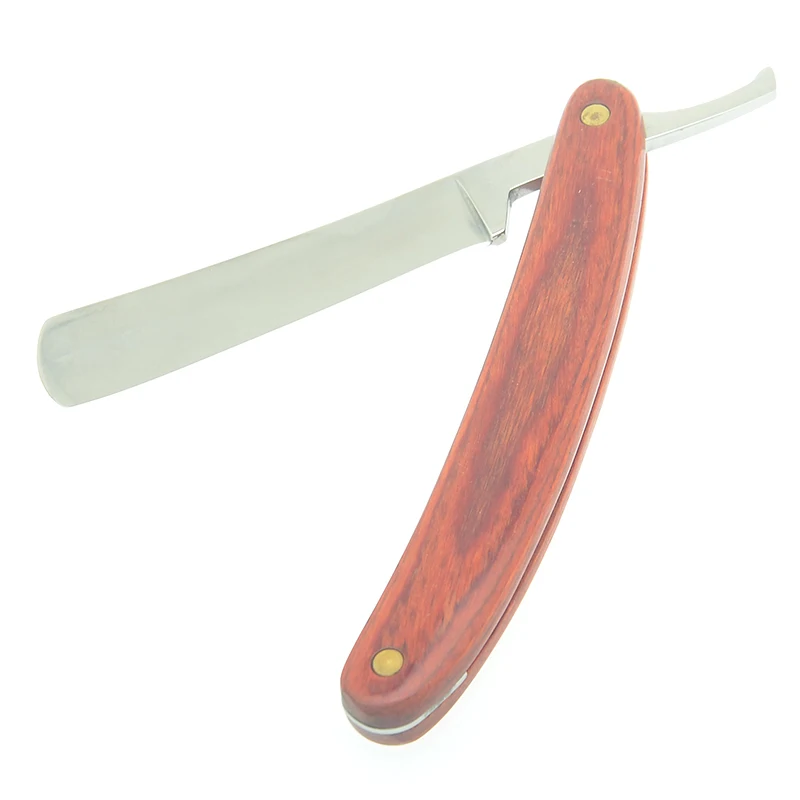 Нержавеющая сталь прямые лезвия складной нож для бритвы Парикмахерская бритва