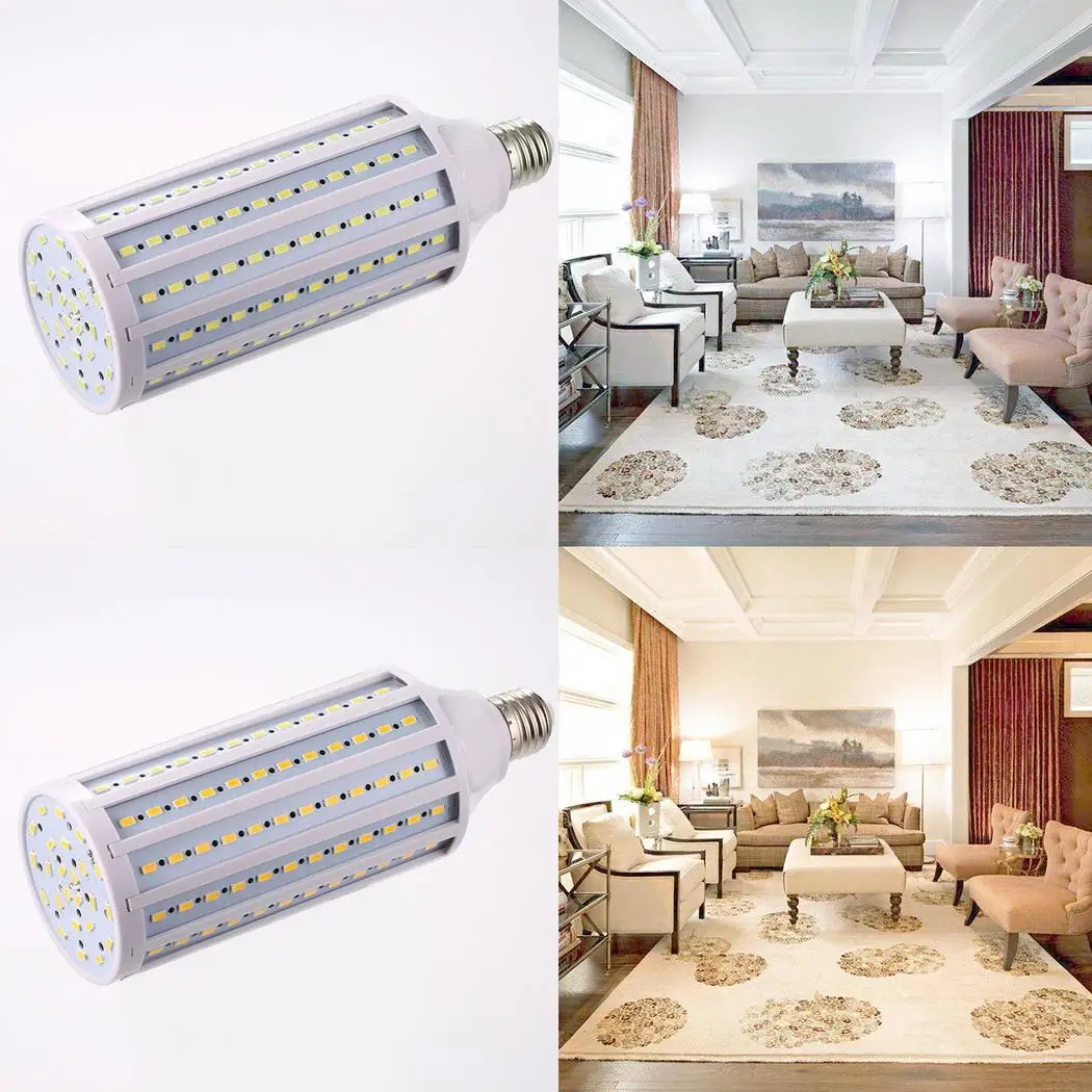E27 40 Вт белый/теплый белый светодиодный кукурузы 7 4 см/2 9 дюйма 220 V свет почти все
