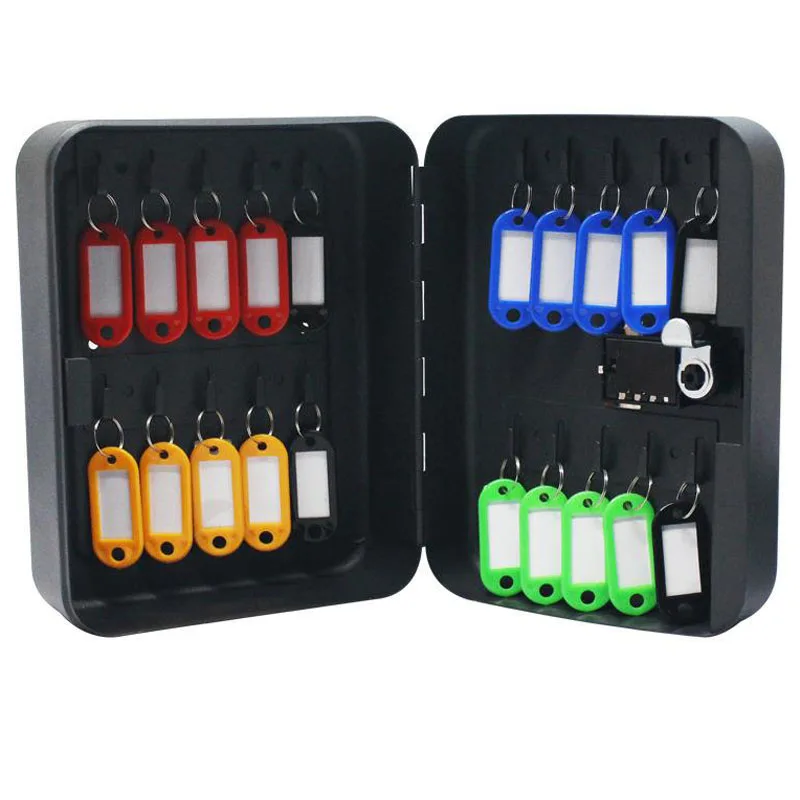 

20/36 Digit Safes Key Box Car key Management key Box Wall-mounted With Key Card Security Storage Property Company Office DHZ024