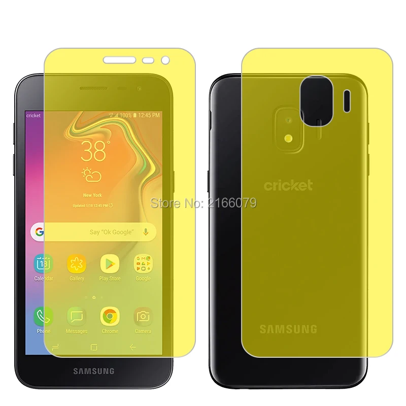 Мягкая ТПУ Защитная пленка для Samsung Galaxy J2 Pure J2Pure 5 0 дюйма передняя и задняя полная