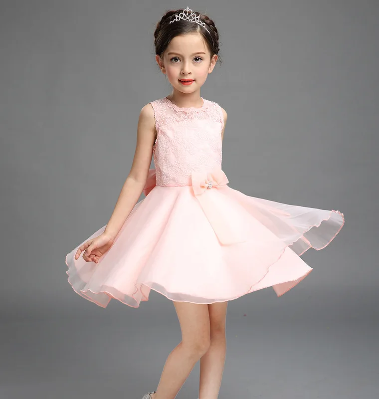 Summer Wear 2019 New Pattern Flower Girl Thick And Disorderly Yarn Children Dress | Детская одежда и обувь