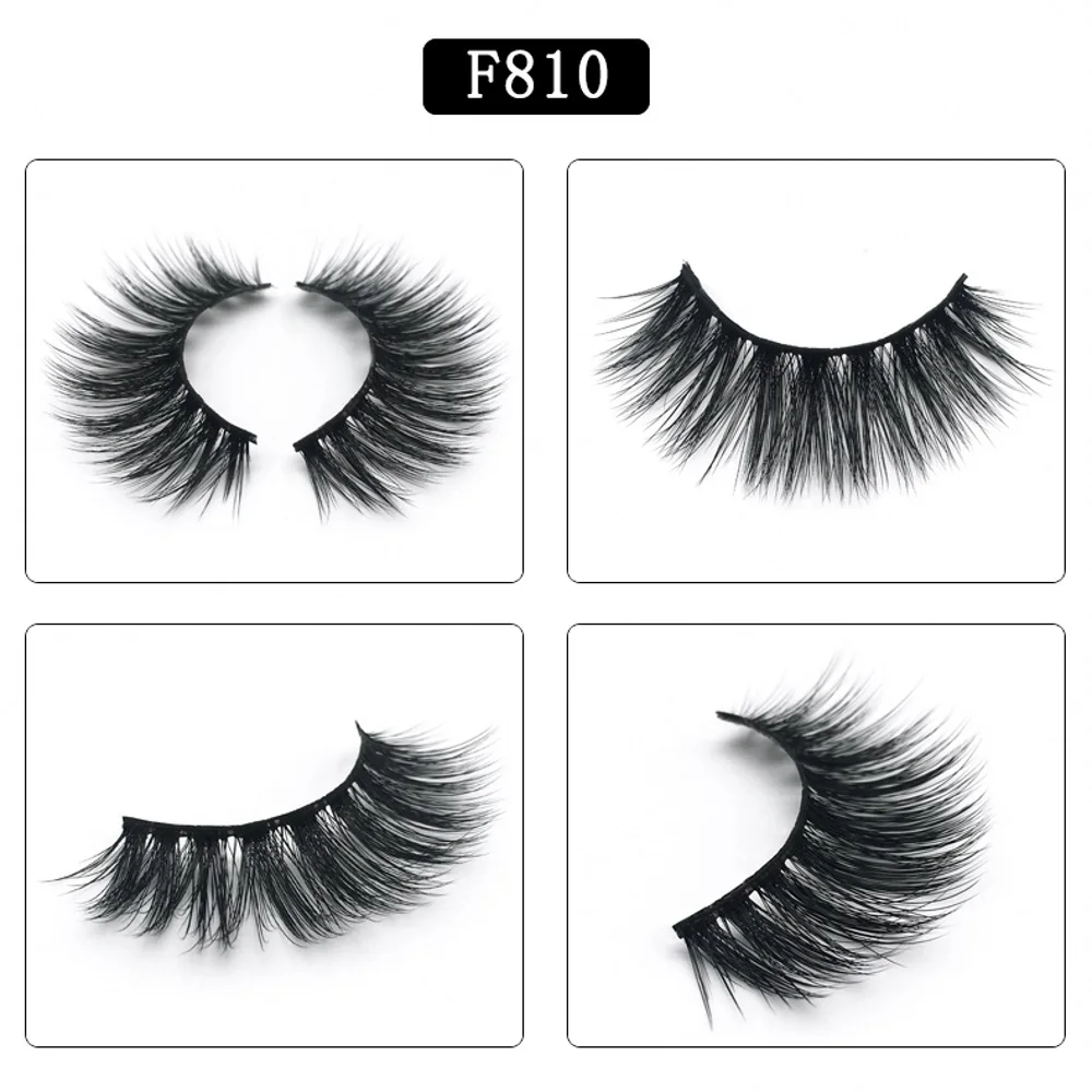 Ресницы Накладные норковые 3dlashes отдельные натуральные драматические тонкие
