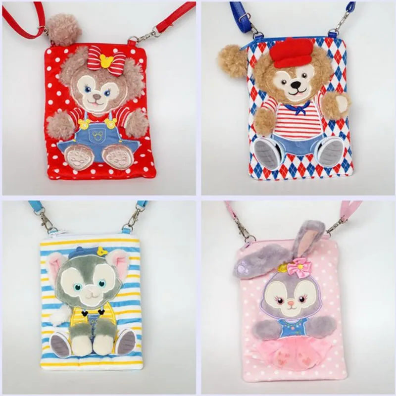 Милый плюшевый рюкзак с мультипликационным принтом Duffy Bear Friend Shelliemay stelllalou Gelatoni