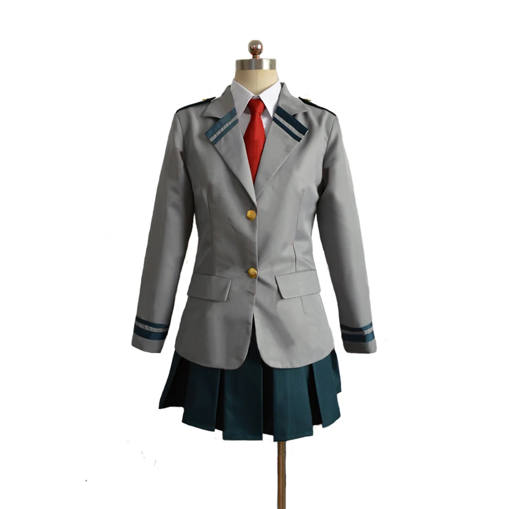 Anime Boku no Hero Academia cosplay costume My School Uniform Suit Midoriya Izuku Bakugou Katsuki Uraraka Ochako | Тематическая