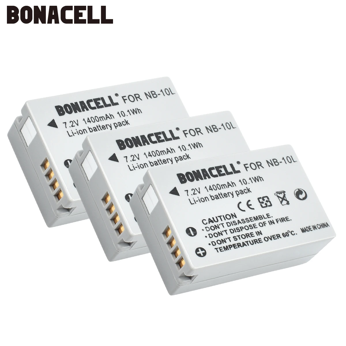 Батарейки Bonacell для Canon G1X G15 G16 SX40HS SX50HS SX60HS SX40 SX50 SX60 HS 7 2 в 1400 мАч|Цифровые