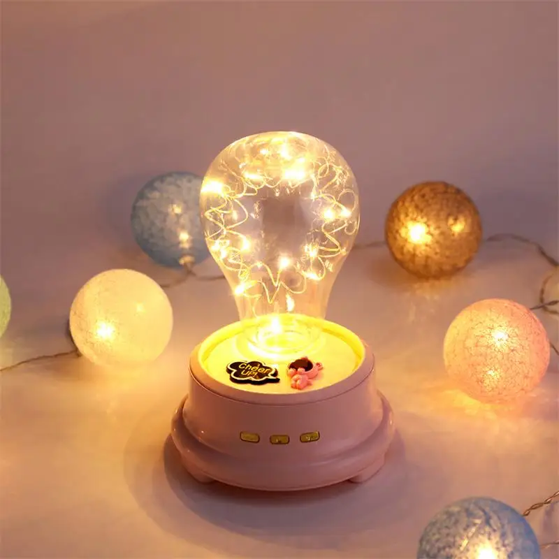 Bluetooth музыкальный динамик светодиодное ночное освещение сохраненные розы цветы