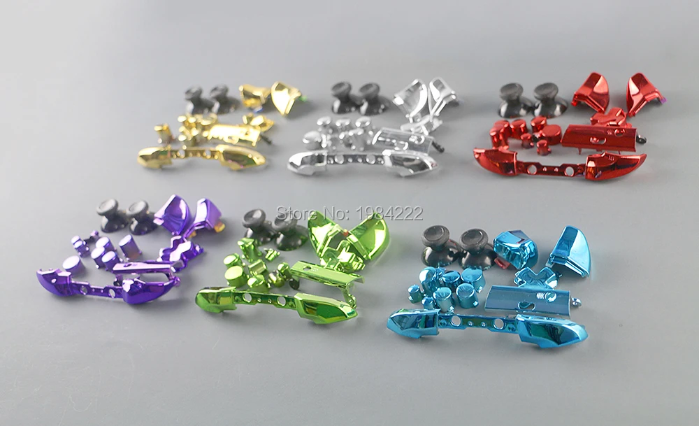 

Новое поступление 30 комплектов для контроллера Xbox One S Slim, бамперы, пусковые кнопки, Dpad LB RB LT RT Mod Kit, полный набор пуговиц, аксессуары