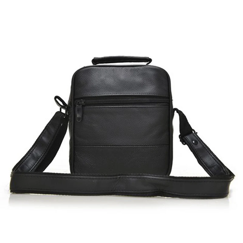 TMYOY Genuine Leather Crossbody Bags Men Handbags Business Men's Messenger Male Shoulder Bag Travel Black WL608 | Багаж и сумки