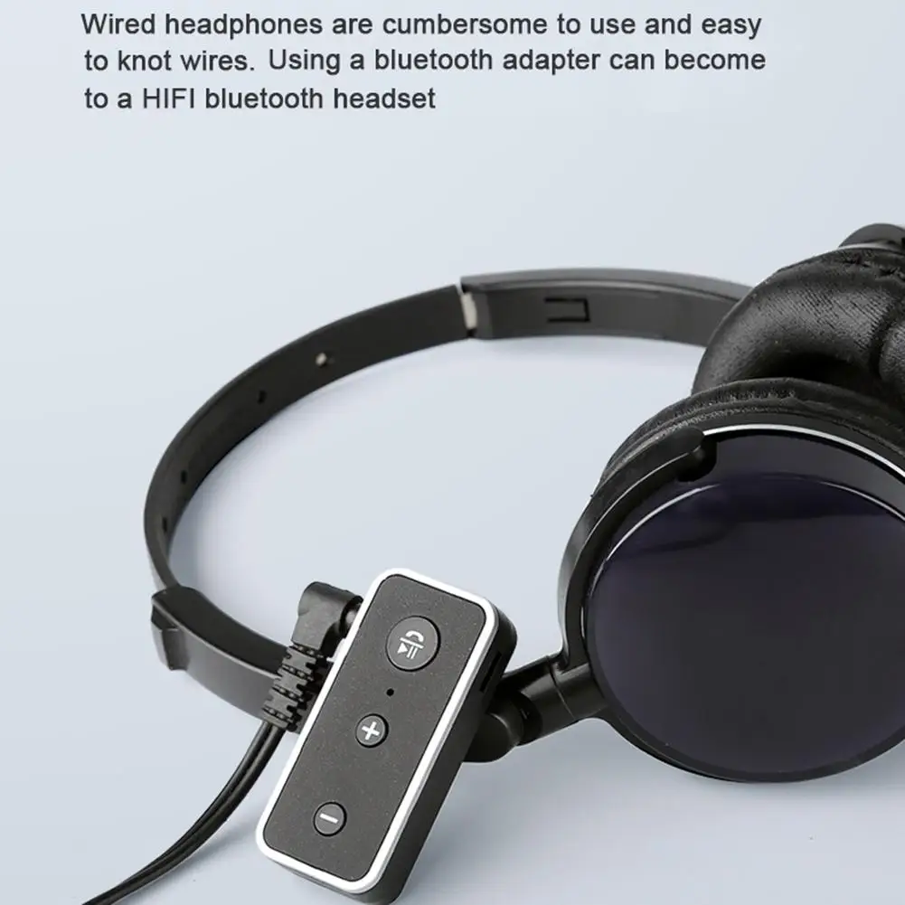 Приемник Bluetooth 5 0 3 мм AUX аудио беспроводной адаптер для наушников динамиков