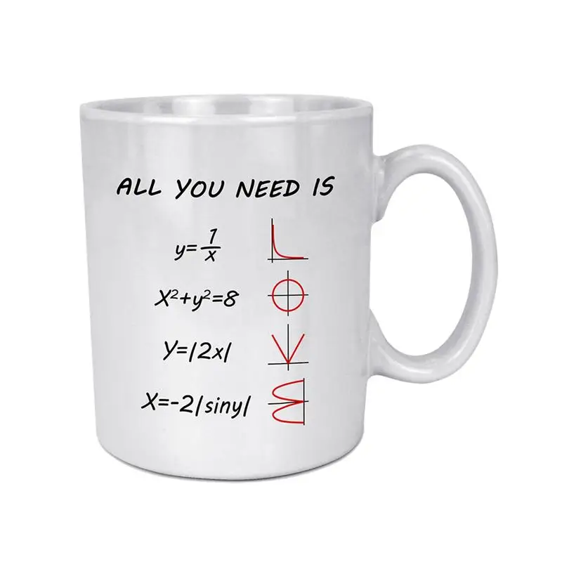 Кружка с узором LOVE Function фарфоровая кофейная чашка в европейском стиле кружка