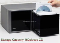 light touch cd box creativity with large capacity 160pcs cd box record shelf box cd disc shelf for graphophone