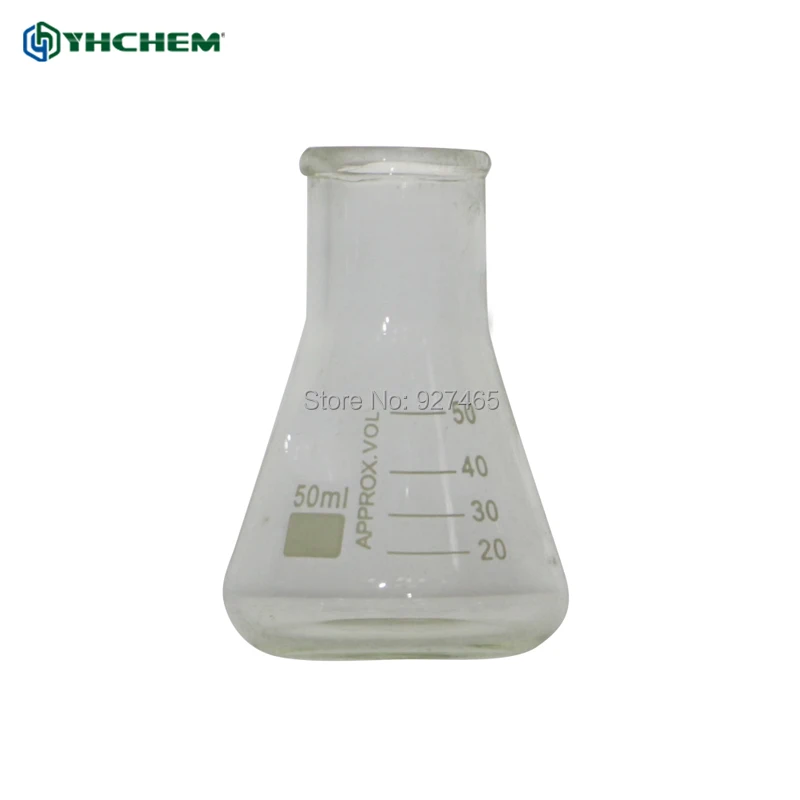 Лабораторная школьная обучающая посуда YHChem прочная Erlenmeyer Flask 3000 мл|Мензурка| |