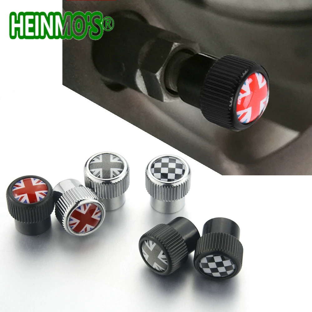 4 шт. колпачки для автомобильного клапана Mini Cooper Countryman Clubman R55 R56 R57 R58 R59 R60 F54 F55 F56