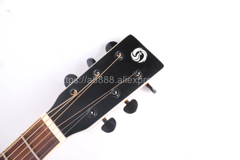 Finlay Professional Guitar 41" Acoustic Solid Spruce Top/Rosewood Body guitars china With Hard case OM sunset | Спорт и