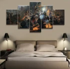 5 шт. декоративная картина Pathfinder: Kingmaker игровой постер картины пейзаж стена для гостиной Декор холст оптом