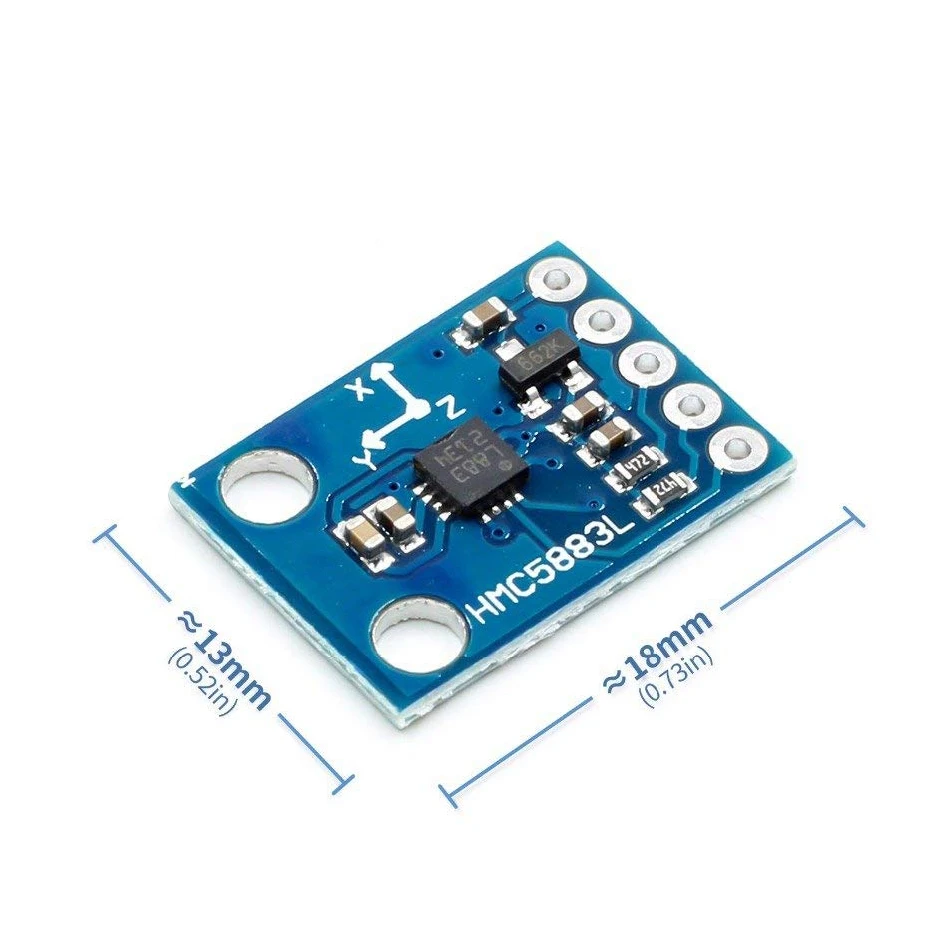 IIC/I2C GY 273 HMC5883L 3 осевой Компас магнитометр сенсор плата модуль для Arduino 5 В