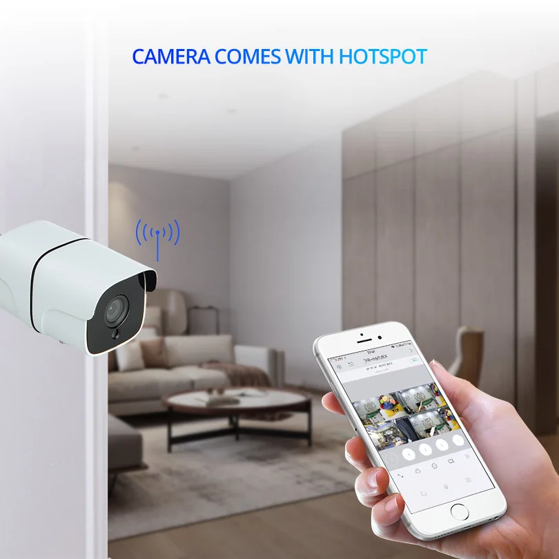 Wetrans CCTV Камера Wi Fi 1080 P безопасности дома беспроводной H.264 + IP Kamera камера с
