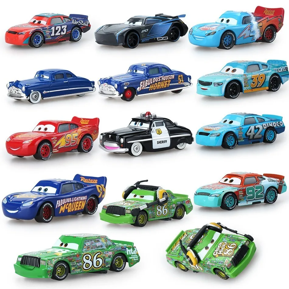 Disney Pixar Nes автомобильная дорога 3 Lightning McQueen Mater Jackson Storm Ramirez 1:55 литой автомобиль из