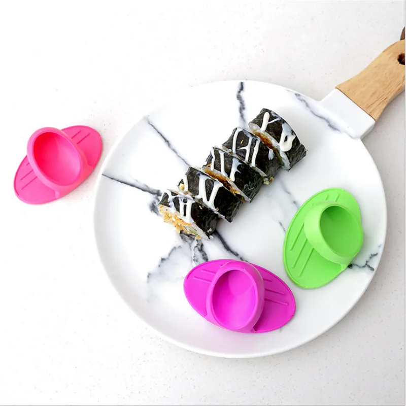 1 шт. силиконовый зажим для пальцев противоскользящие кухонные инструменты