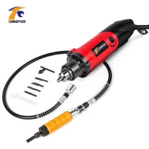 Ручка для электрической дрели Tungfull, 500 Вт, гибкий вал, подходит для наконечника, электроинструмент, вращающиеся инструменты в стиле Dremel