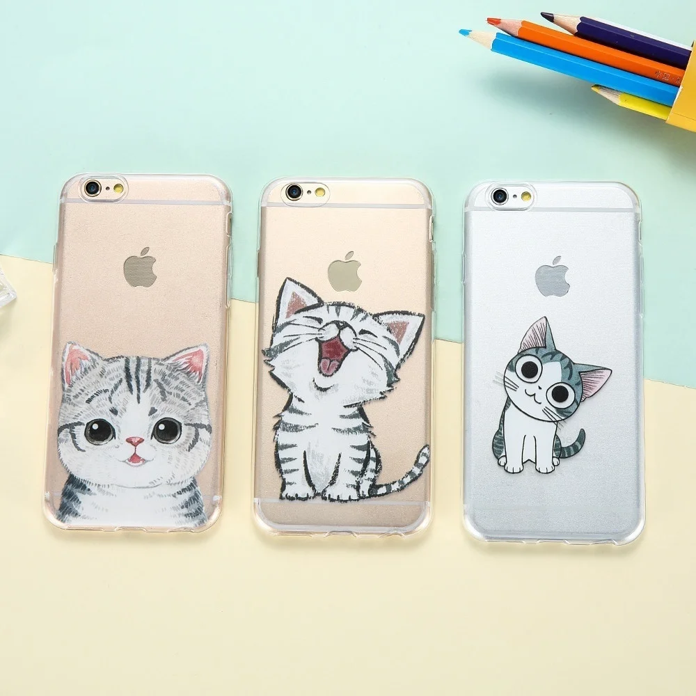 Чехол KISSCASE для iPhone X XS Max XR 5 5S SE 5C прозрачный мягкий чехол из ТПУ 6 6S 7 8 Plus 4 |