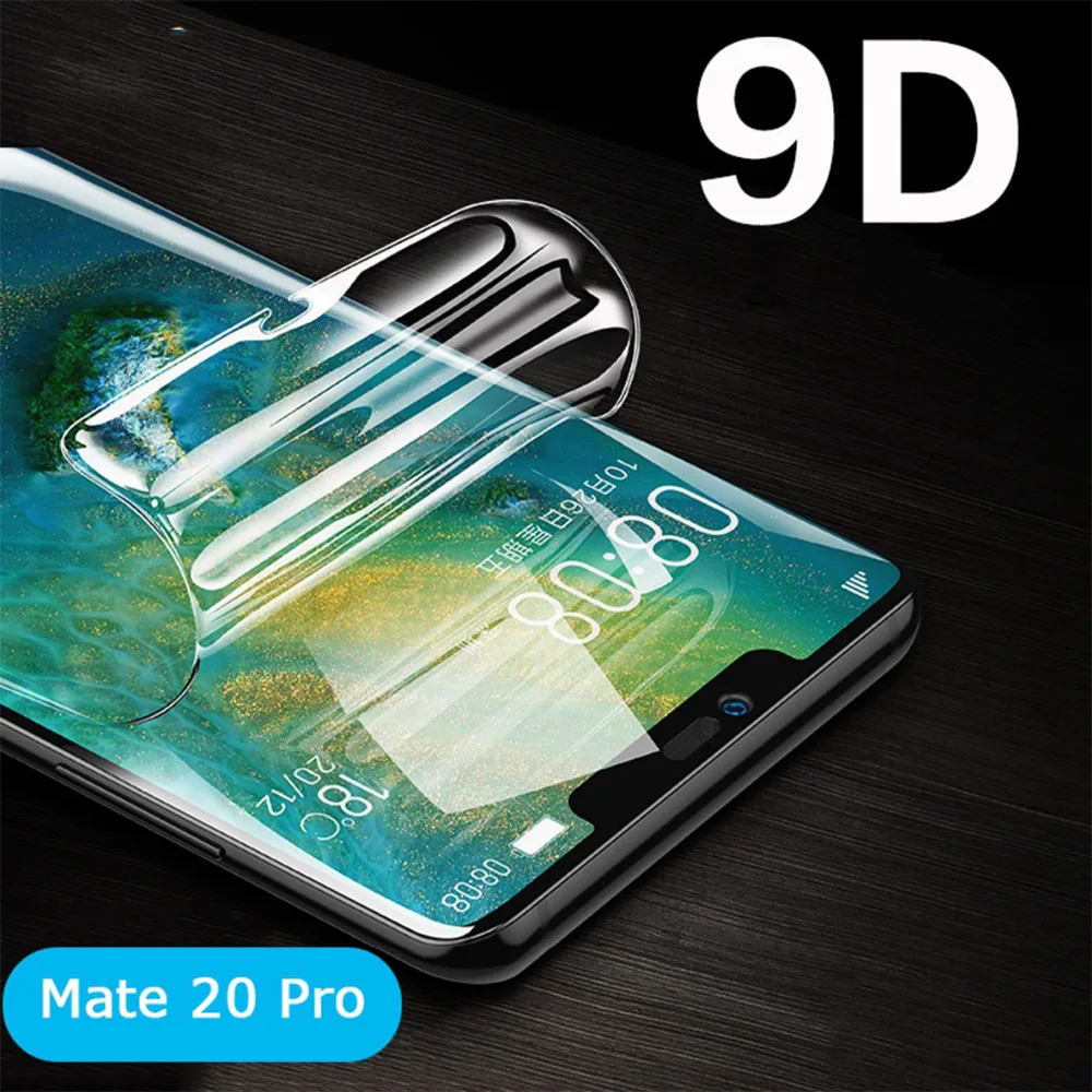 CASEIER 9D мягкая защита для экрана Гидрогелевая пленка Huawei Mate 20 Pro изогнутая