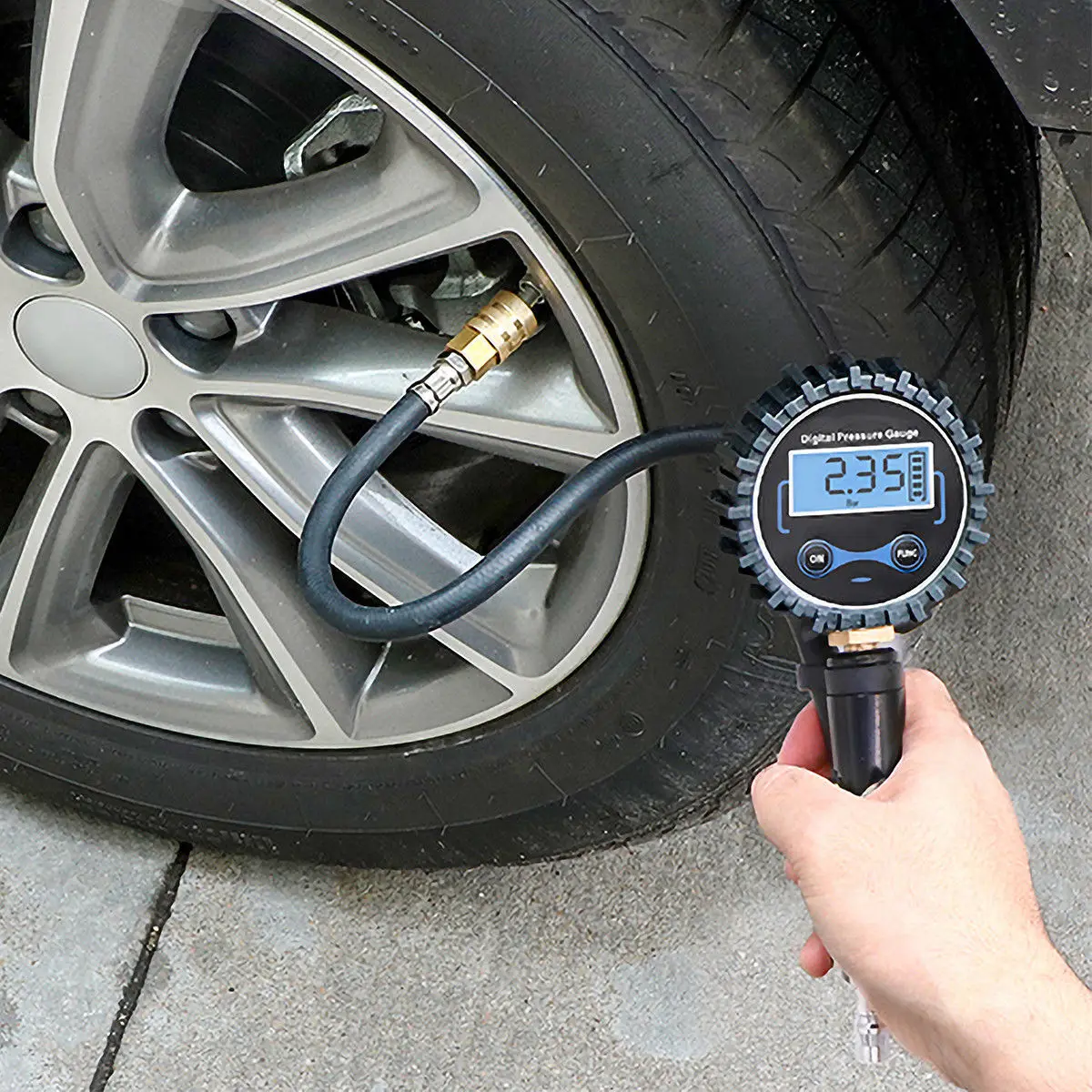 Воздушный Автомобильный манометр для шин насос воздушного компрессора с