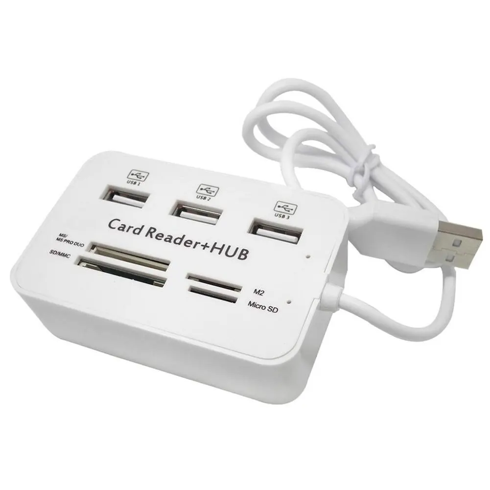Высокое качество USB комбо Многофункциональный 3 порта 2 0 концентратор Micro SD