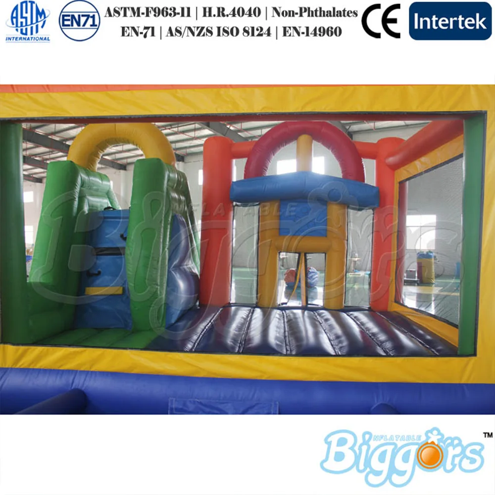 

Air Bounce House Inflatable House Trampoline With Slide Inflatable Bouncy Castle
