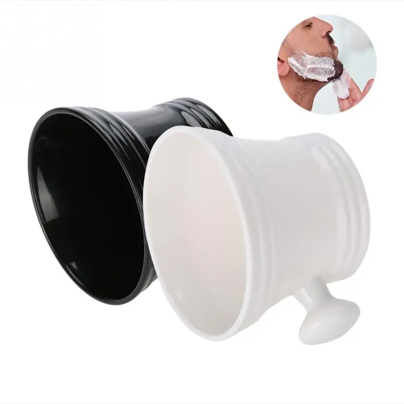 2 вида цветов пластиковая чаша для бритья пенная мыла Мужская чашка