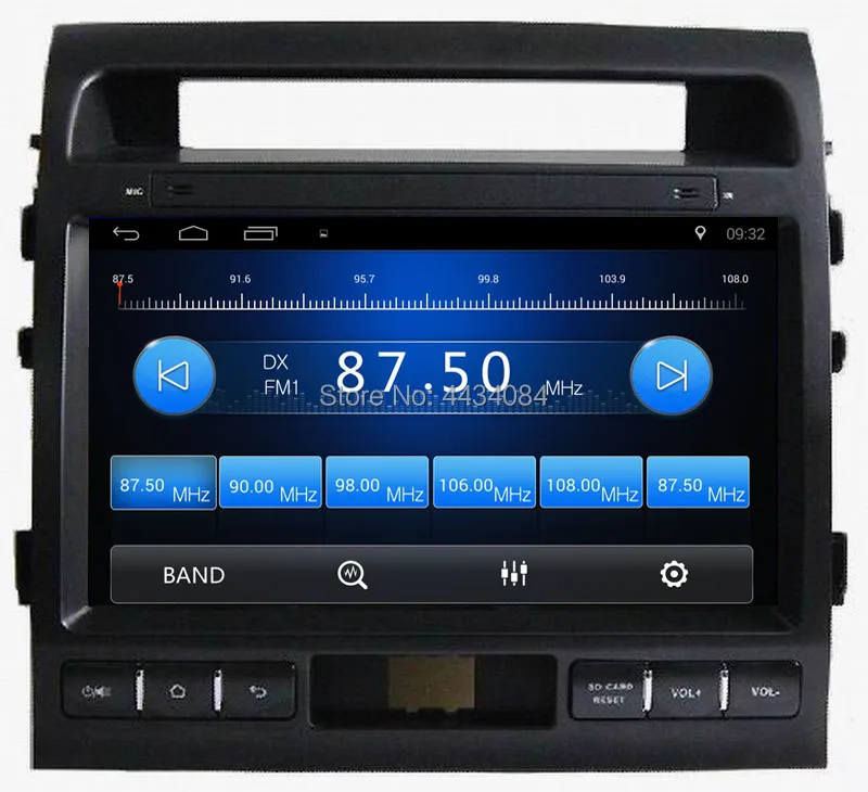 Ouchuangbo автомобильный naiv мультимедийный Стерео gps android 8 1 для Toyota Land Cruiser LC200 2008 2013