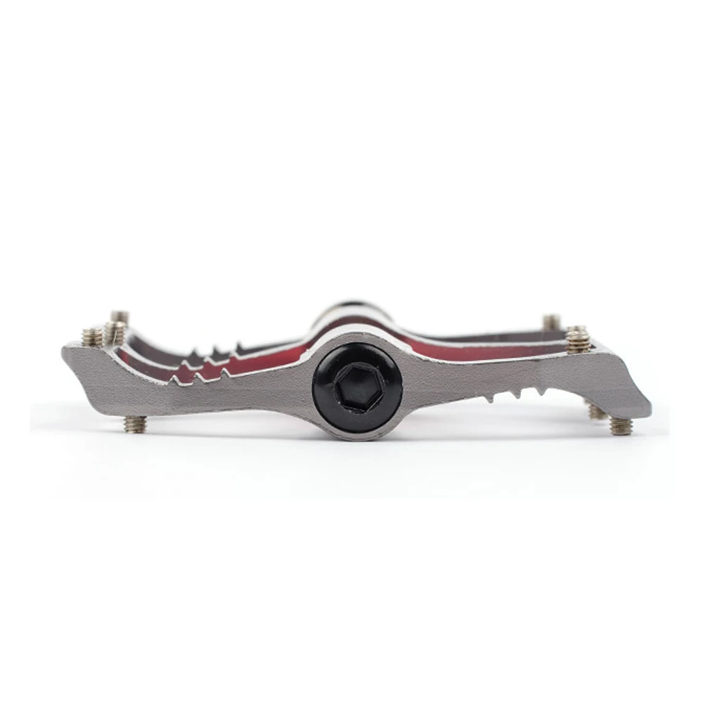 1 пара Нескользящие алюминиевые педали для горного и шоссейного велосипеда 3