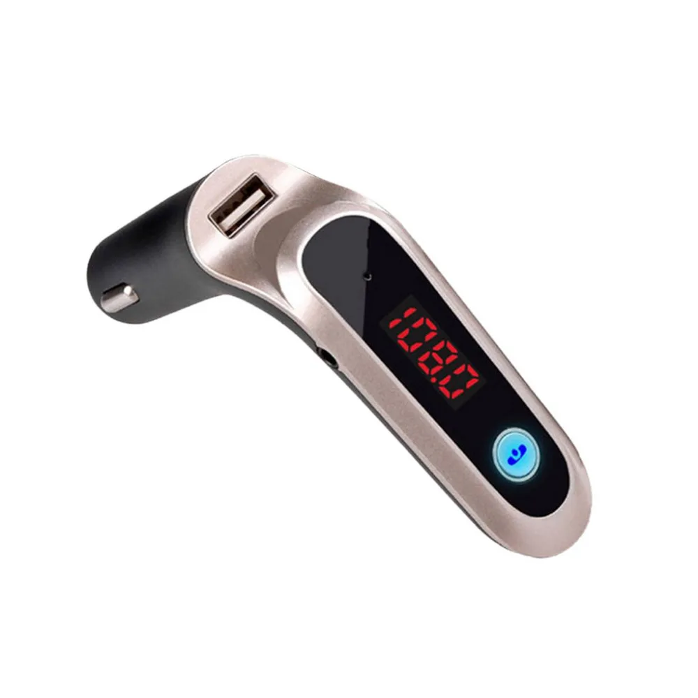 Usb Tf Card Support Charger Wireless Bluetooth Car Kit Lcd Hands-free Fm Transmitter Mp3 Music Player Mobile Phones Tablets 1.21 |