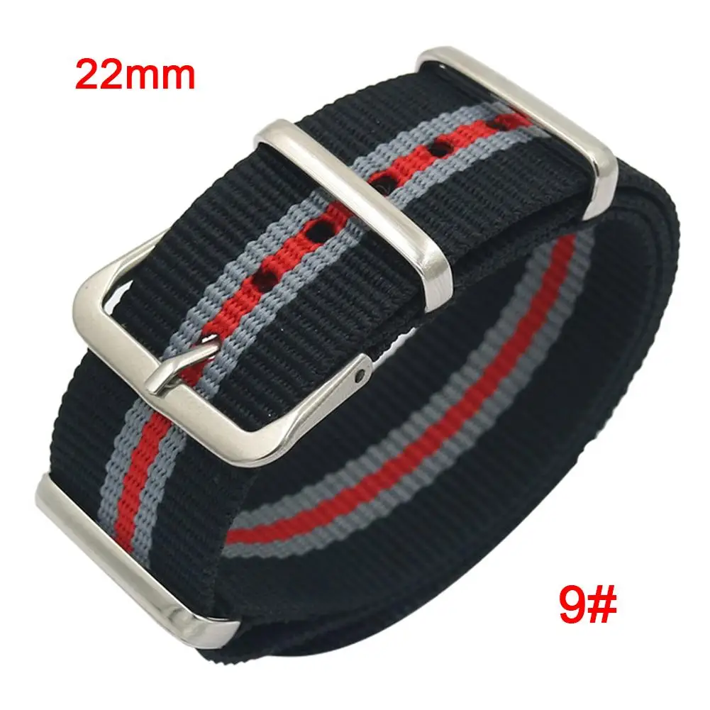 Баллистический долговечный в стиле милитари нейлон часы группа Армия Спорт НАТО