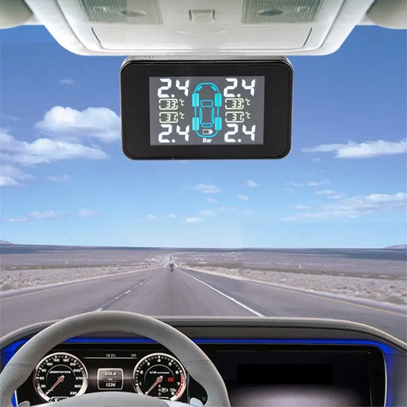 Автомобильные TPMS встроенные внешние датчики давления в шинах Автоматическая