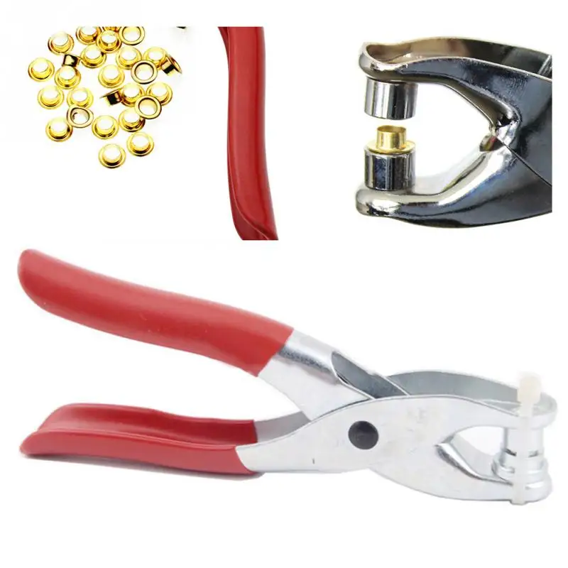 100 шт. инструмент для скрапбукинга с ушками и ручные инструменты DIY набор кожаного