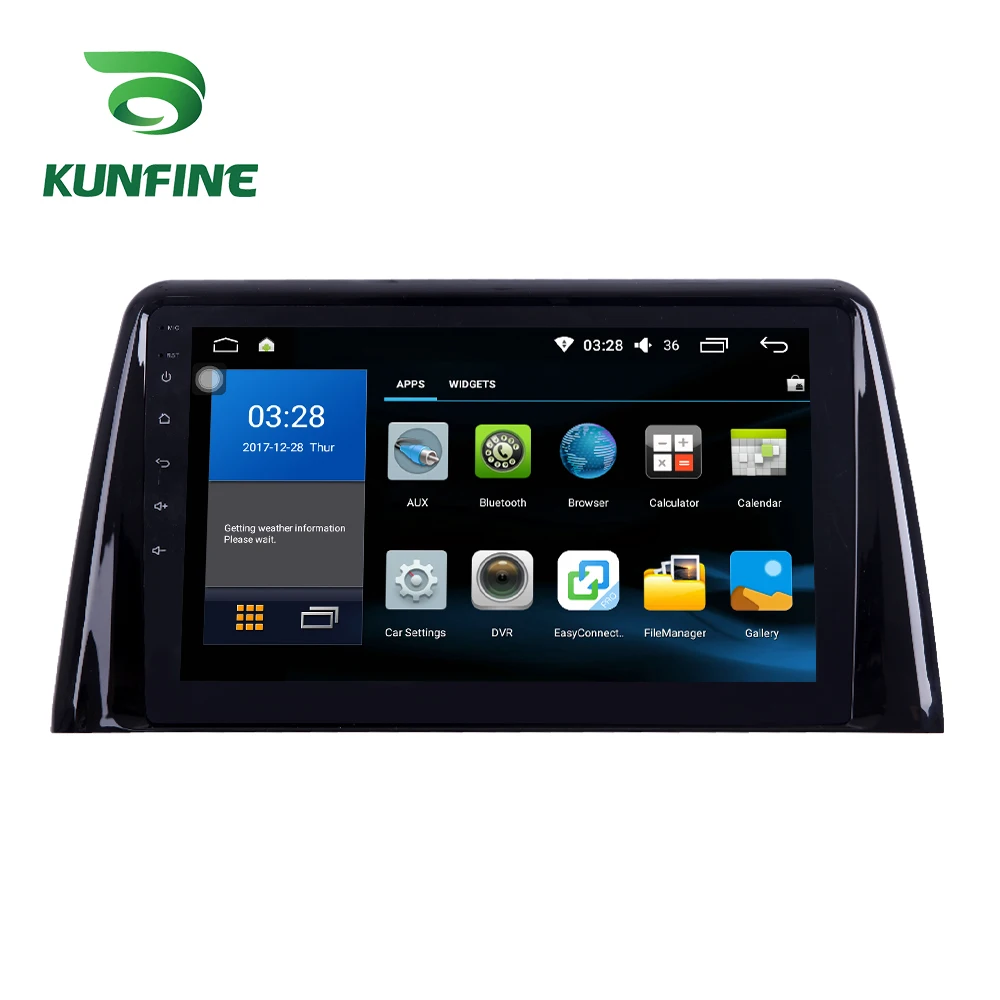 Восьмиядерный 1024*600 Android 8 1 автомобильный DVD GPS навигационный плеер Deckless стерео для