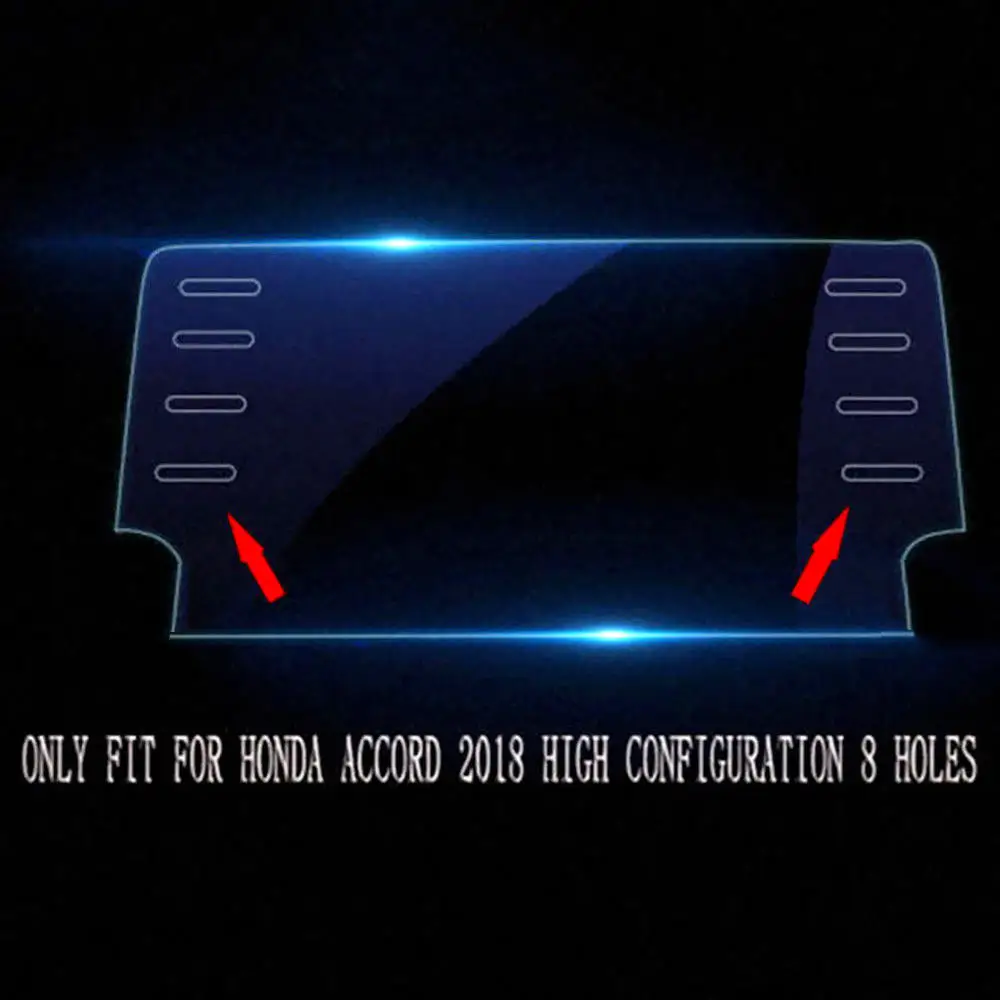 Автомобильная навигация с закаленным стеклом для Honda Accord 2018 2019 8 дюймов Защитная