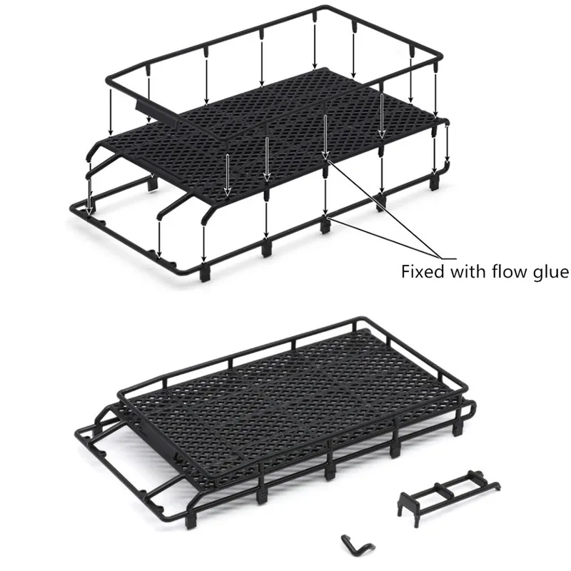Набор запчастей для автомобиля Orlandoo Hunter OH32A03 1/32 рейка на крышу OHPC32207 OHPC32208