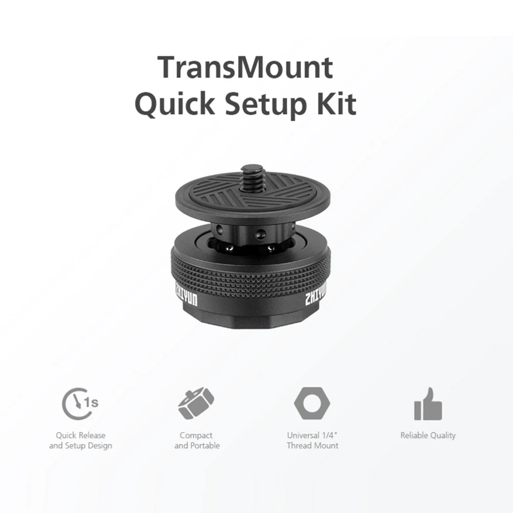 Zhiyun набор для быстрой настройки стабилизатор аксессуары с 1/4 &quotвинтовым