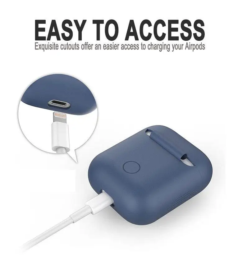 3 в 1 силиконовый чехол для Apple Airpods крючок наушников аксессуары Air Pods ремешок pods i10