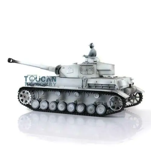 Heng Long 1/16 Snow 6 0 инфракрасный боевой панзер IV F2 RTR RC Tank 3859 металлические колеса