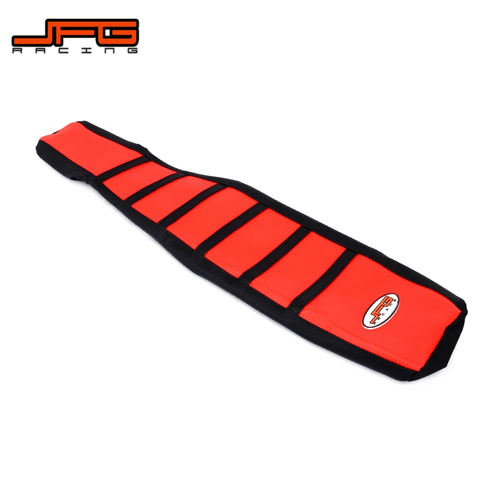 Красный Pro ребристый резиновый захват мягкий чехол для сиденья HONDA CR1250R CR250R 1994-1996