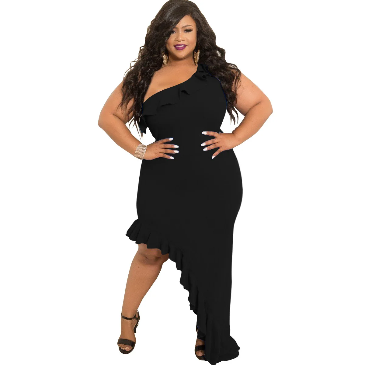 2019 Новое сексуальное модное платье в африканском стиле большого размера XL-5XL |