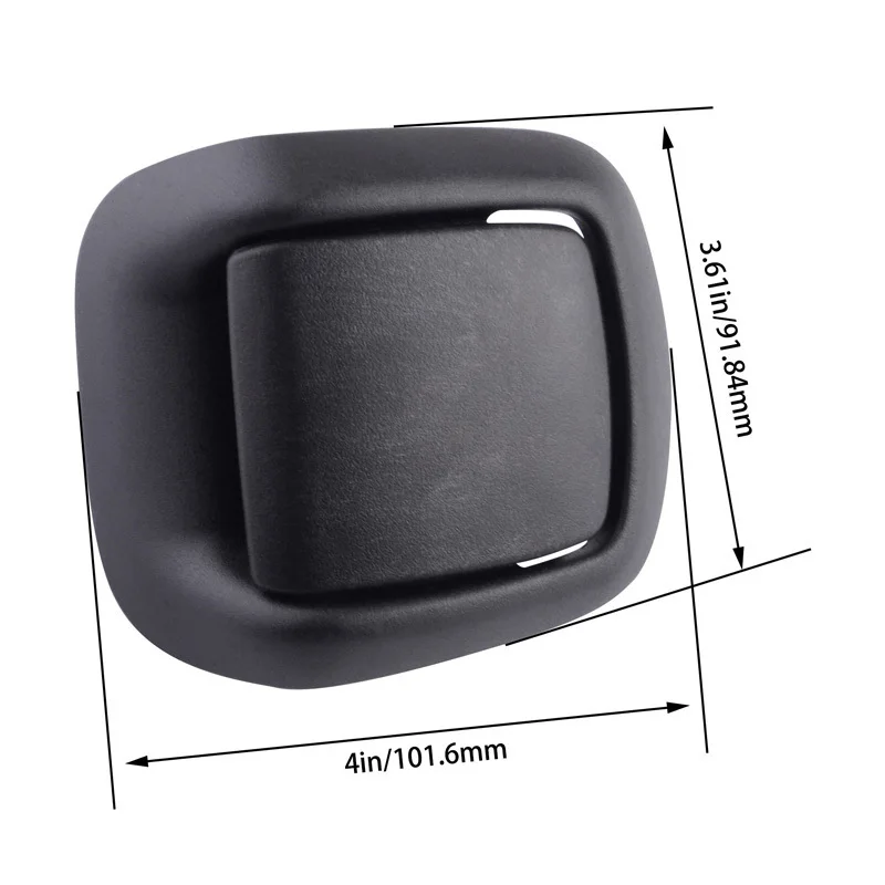 Правая и левая ручки переднего сиденья SPEEDWOW наклонные для Ford Fiesta MK6 VI 3 Door 2002 2008