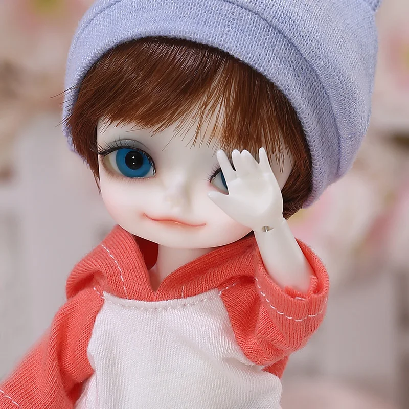 С куклой pooky 1/8 BJD SD высококачественные милые игрушки для девочек шарнирная