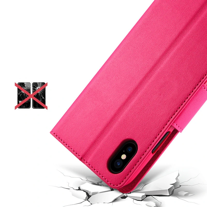 Чехол Деловой кожаный флип-кошелек чехол для iPhone 5S 6S 7 8 Plus SE X Роскошный телефона с