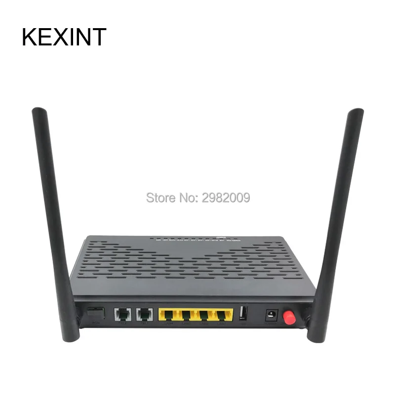 Устройство GEPON ONU 4GE 2 Кастрюли, WiFi, черный, OLT ONT GPON 1 SC UPC PON порт