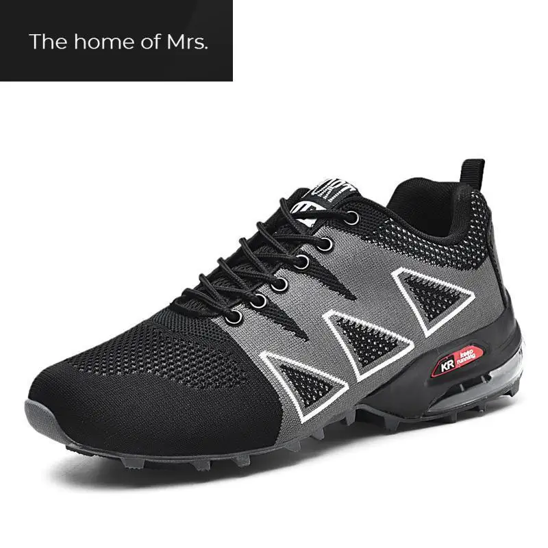 Популярная мужская обувь для путешествий амортизирующая дышащая безопасная